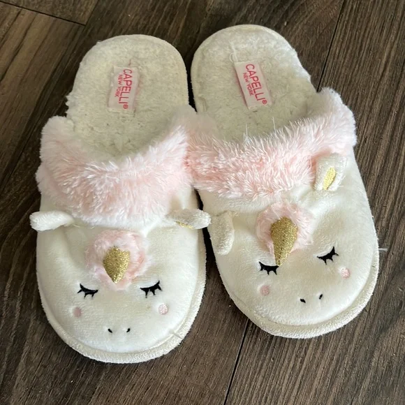 Capelli of New York Shoes Kids Unicorn Slippers Size 34 Poshmark